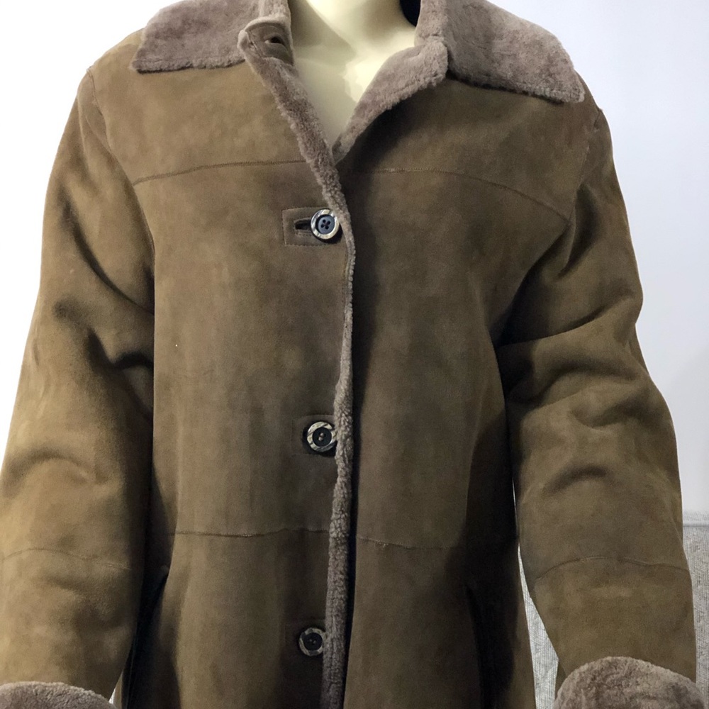 🌺🌺Roberto Pierguidi shearling in brown size 44